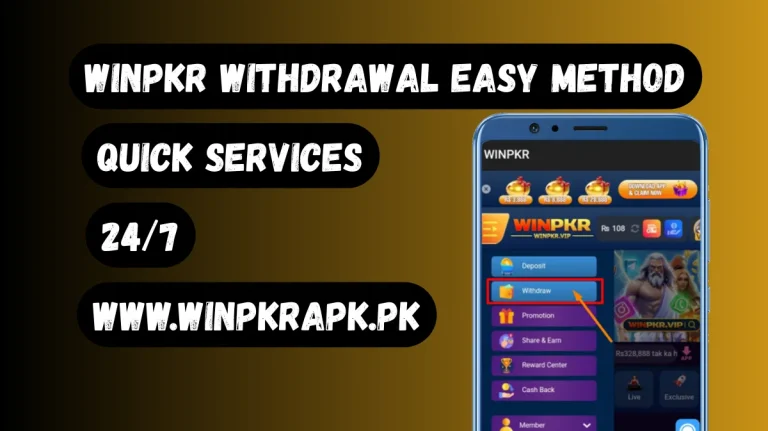Withdraw Money in WinPKR
