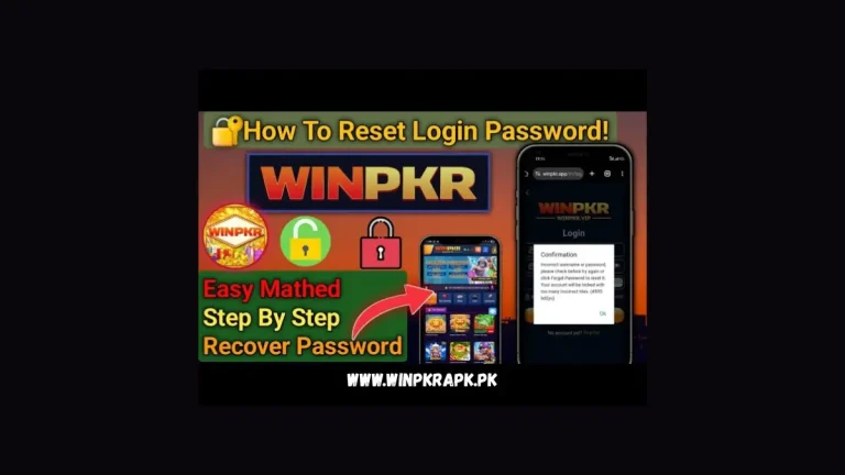 Recover WinPkr Login Password